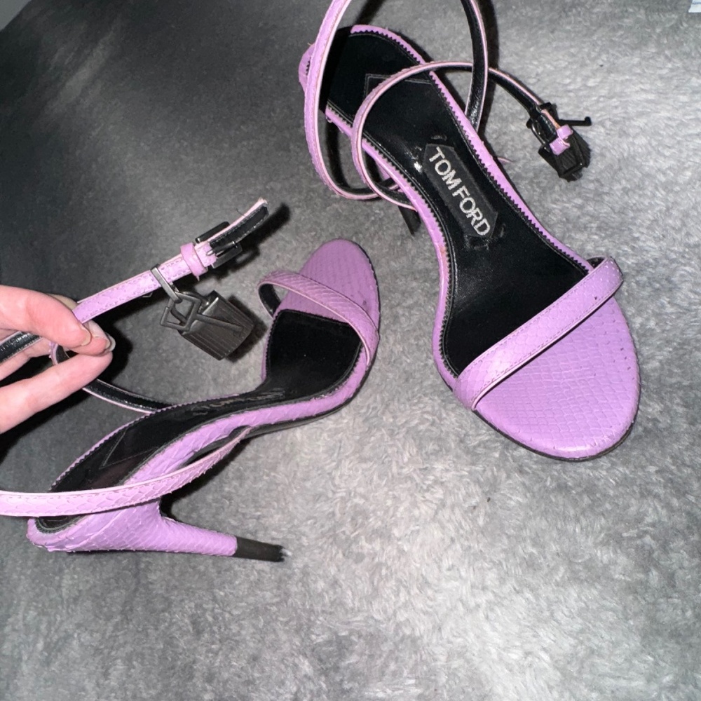 Snakeskin purple Tom ford Padlock